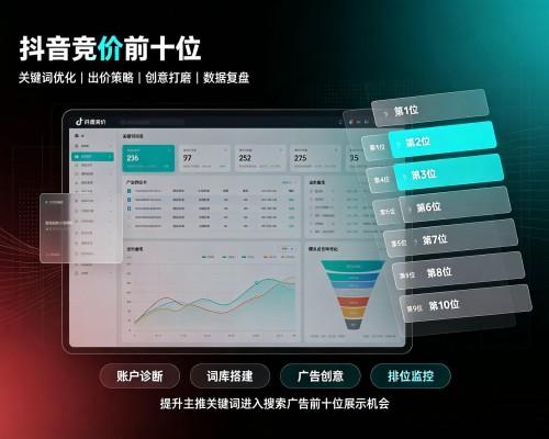 朝天抖音搜索竞价